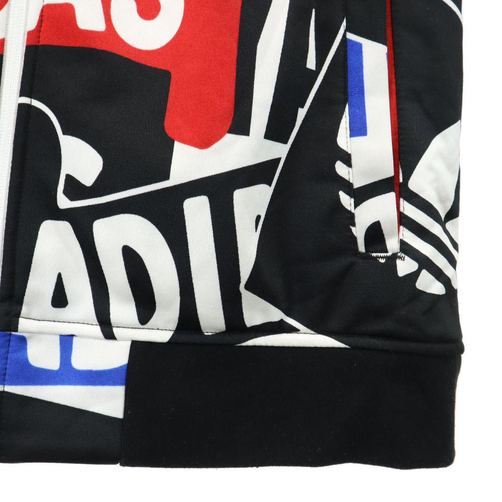 Adidas Trefoil Logo Overall Handle Reversible Zip Jacket L 3 Lines Men's Used