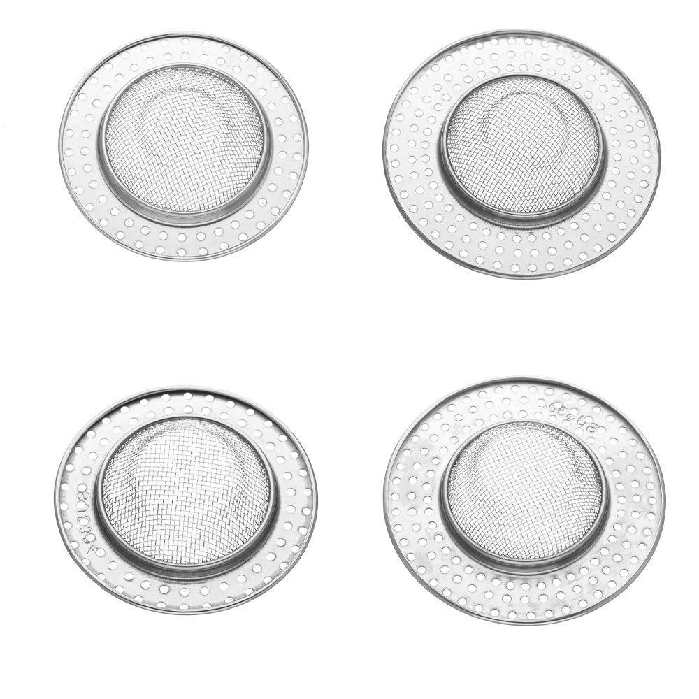 Upgrade Kitchen Sewer Floor Drain Hair Clean Up Waste Catcher Sink Strainer Drain Filter Mesh Trap