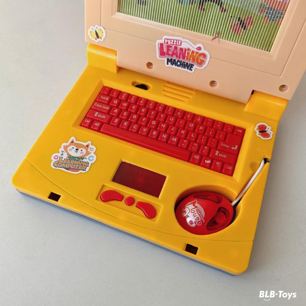 Cross-border Kids' Light-Up Music Notebook: Educational English Version Toy