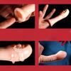 Fingerbett, geräuscharme Reduzierung, Mehrfachstimulation, TPE-Klitoris-Finger-Massagegerät für Paare