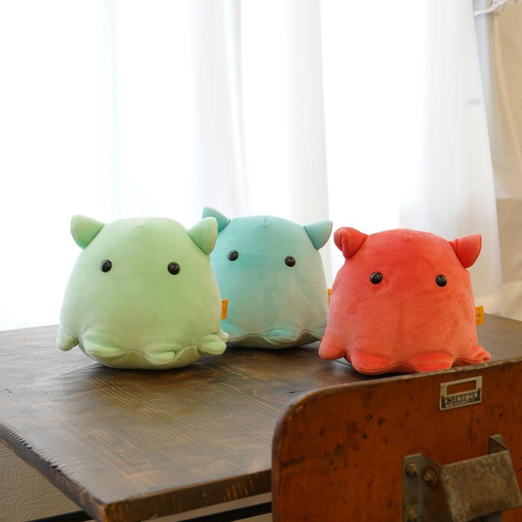 Punyumen Octopus Plush Toy, 16cm, Cute Marine Life Item, Soft To the Touch, Perfect for Christmas or Birthday Gifts (Red)