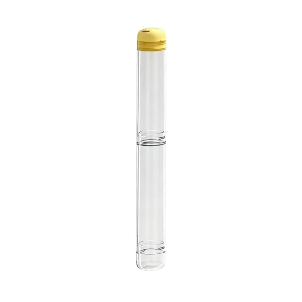 Minimalist Toothbrush Holder Transparent Detachable Brush Case Toothbrush Storage Box Travel