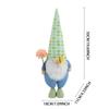 Spring Gnomes Plush Handmade Scandinavian Tomte Decorations Stuffed Gnomes Plushie Ornaments Household Table Doll Ornaments