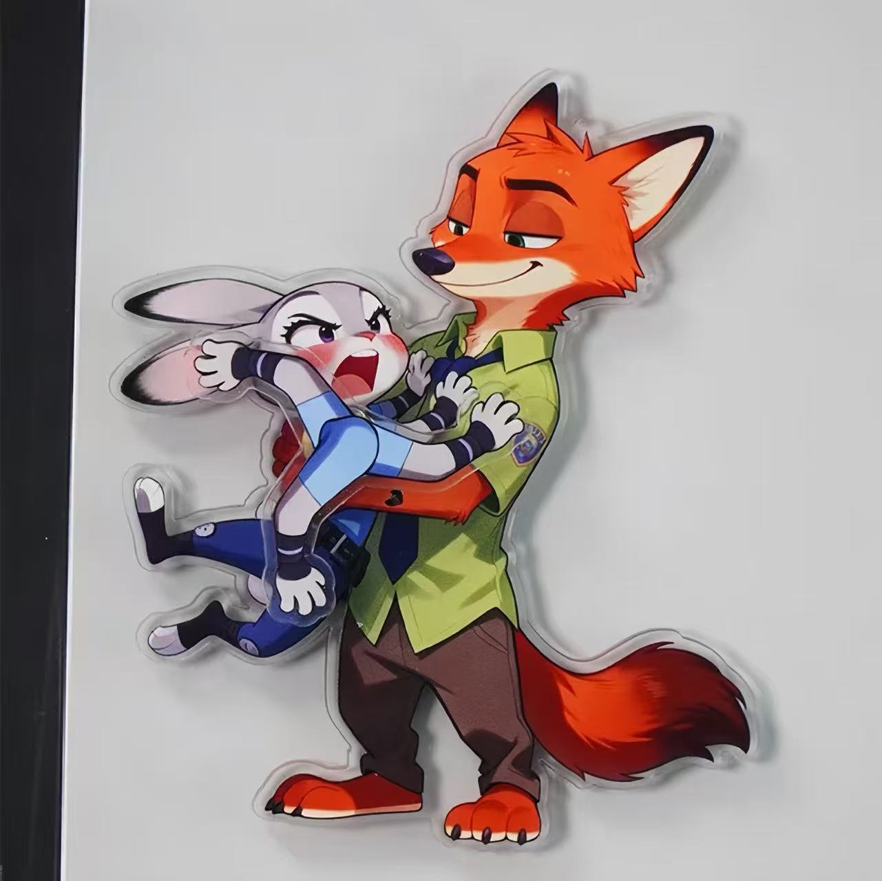 

Zootopia Rotating Magnetic Fridge Stickers High Value Instagram Same Style Acrylic Fridge Decor Gift For Friends Home