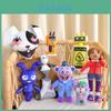 Brinquedo de Pelúcia Fnaf Security Breach Ruin Série Destruição da Meia-Noite Animal de Pelúcia Macio Para Adolescentes e Adultos