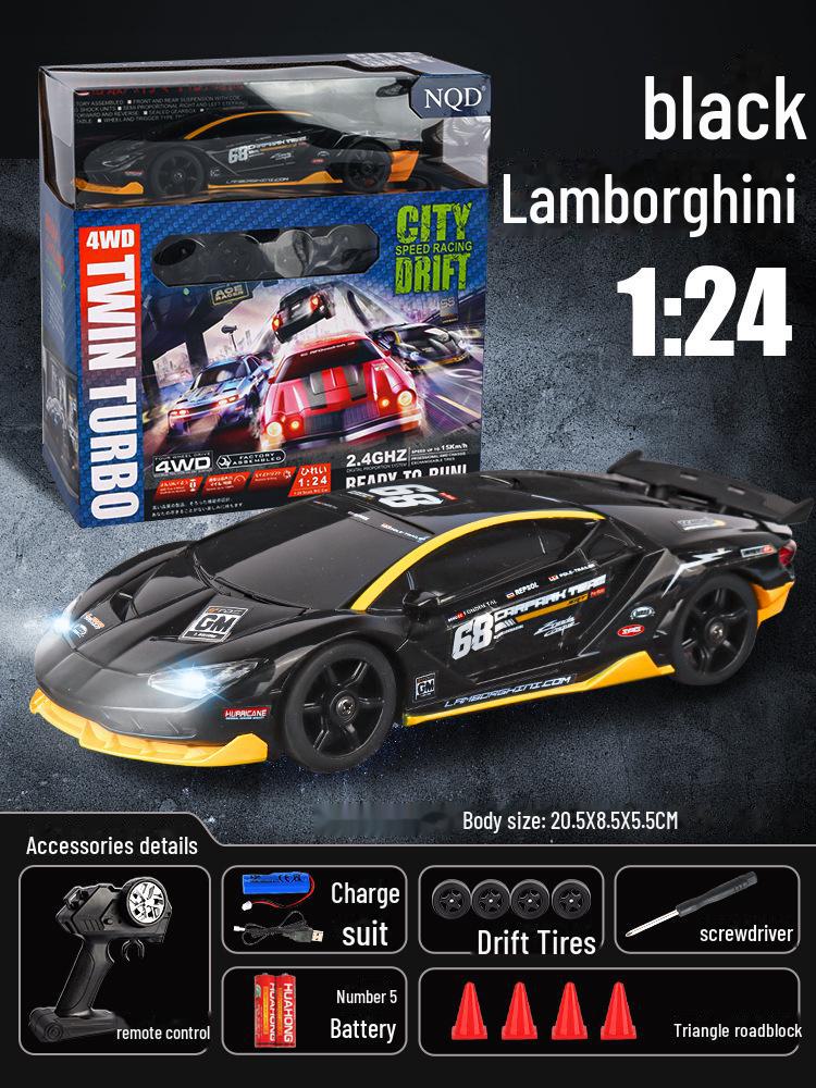 AE86 1:24 High-Speed Drift RC Car - Four-Wheel Drive Model Toy for Kids