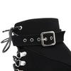 Obcasy 13cm 2024 Europejskie i Amerykańskie Klamra Pasek Krótkie Buty Sceniczne Nowe Seksowne Buty do Występów LHX