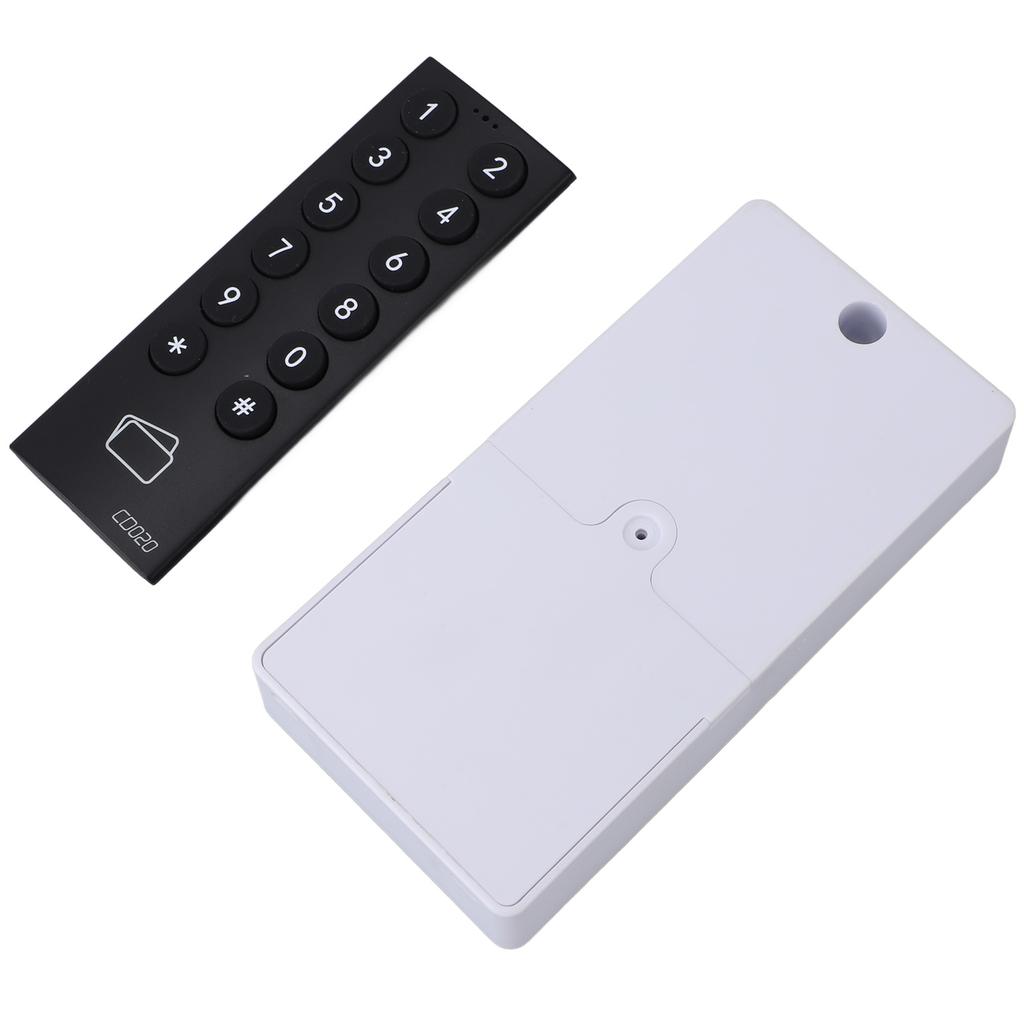 Skåplås Lösenordslås Smart Känslig Pekknappsats Elektroniskt Lådlås med Kort för Skåp Garderob Arkivskåp