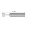 8Pcs Compact Stainless Steel Trash Can Damper Hydraulic Piston Soft Closing Device Silent Descender for Household Office
