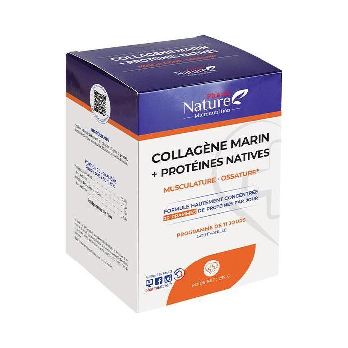 Pharm Nature Mikronährstoffe Meereskollagen + Native Proteine 297g