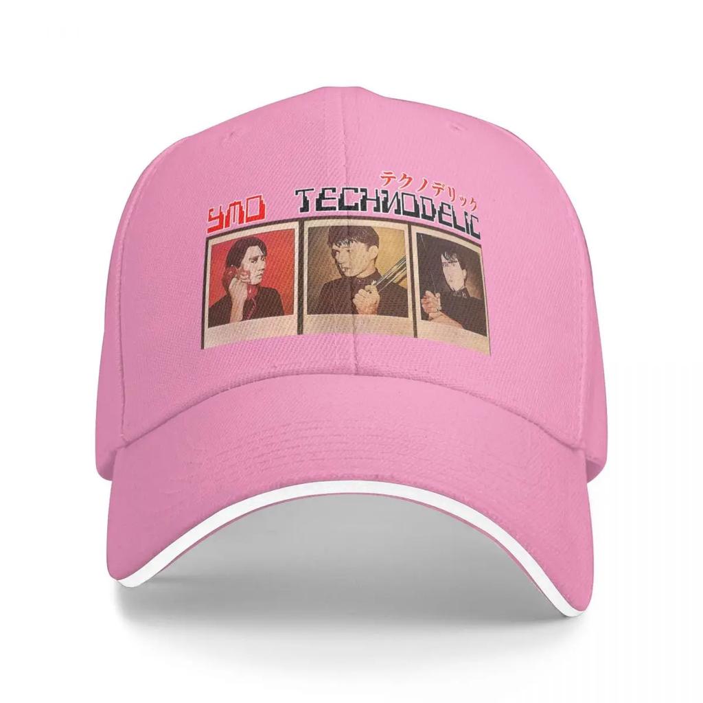 YMO Technodelic Yellow Magic Orchestras 5th album Baseball Cap birthday Funny hats Hats For Women Mens