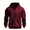 New Men's Hoodie Quarter Zip Hoodies Pocket Sports&Outdoor Streetwear Cool Casual Spring Fall Clothing Hoodies Sweatshirts