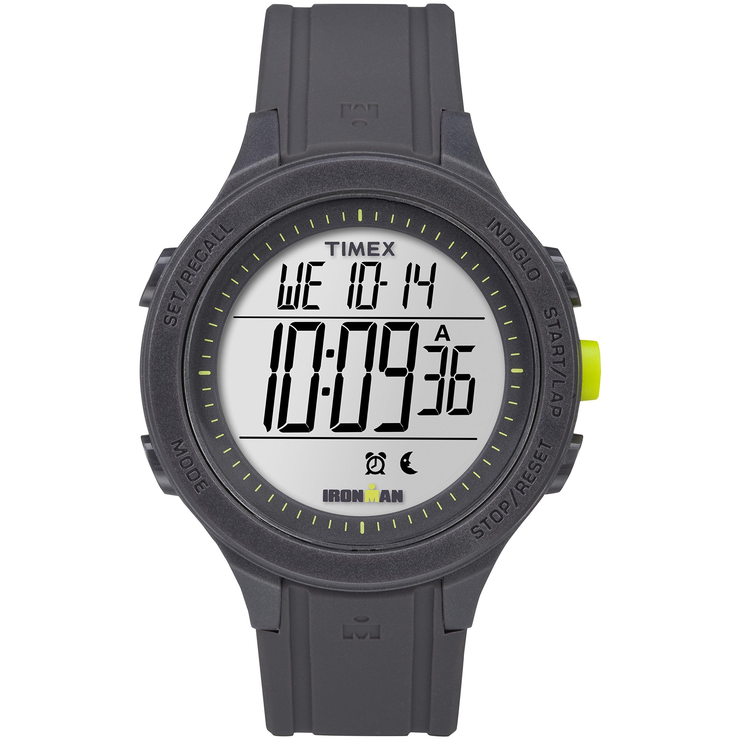 

Timex Men s Ironman Essential 30 Full Size Watch One Size Gray/Lime