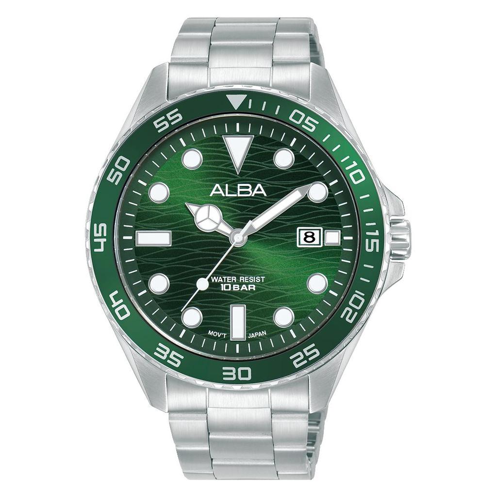ALBA (Von Seiko) Aktive Quarz Vereinfachte Herrenuhr AS9V59X1