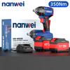 NANWEI 350 Nm Electric Impact Wrench Chuck Diameter 1/2, Maximum Speed 2450 rpm