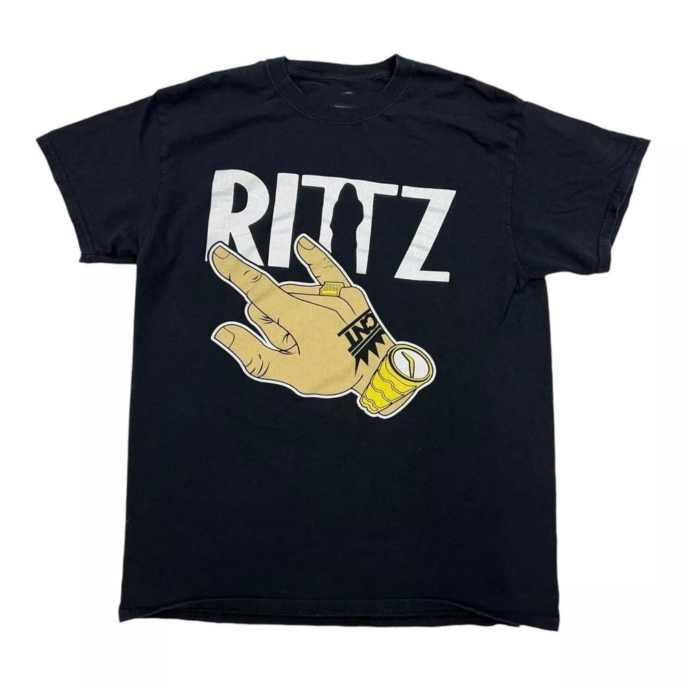 RITTZ The Rapper Music CNT Rock Fist Black Shirt Gift For Fan  CM328 Unisex T-Shirt XL
