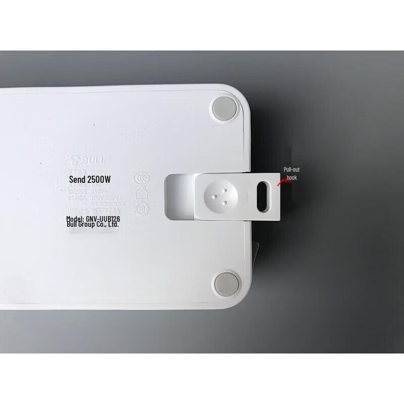 Bull 4-Outlet Power Strip with Dual USB & Master Switch