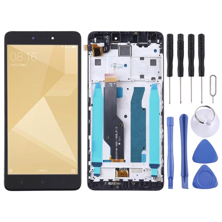 

TFT LCD екран для Xiaomi Redmi Note 4X Digitizer Повна збірка з рамкою білий