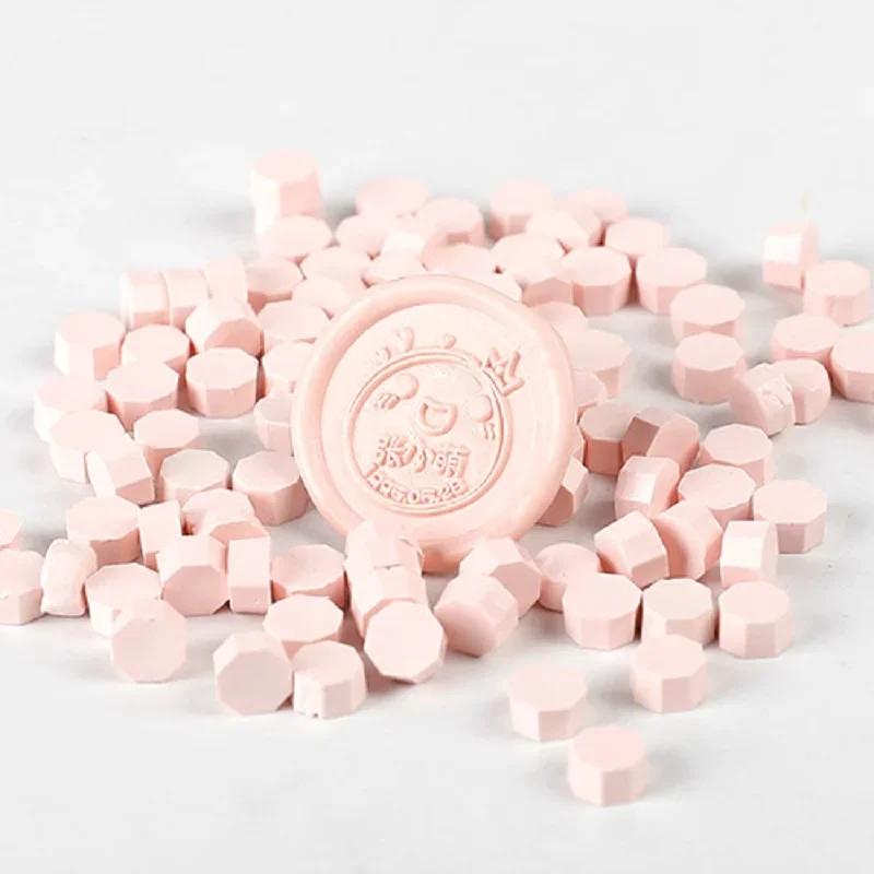 100 Stück Wachsdruckperlen Wachslack für Siegel Lacksiegelstempel für Kartenherstellung Retro Wachssiegel zum Versiegeln von Stempeln Gold Hochzeit Geburtstag