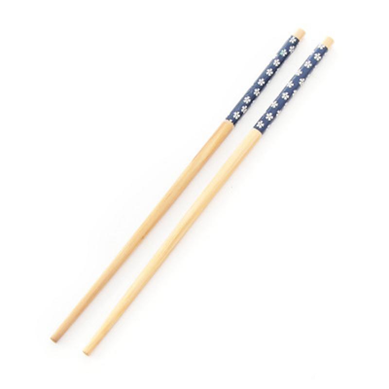 

Printed Chopsticks Anti Slip Design Serving Chopsticks Without Fuel Bamboo Tableware Classic Wooden Chopsticks Kitchen Tools