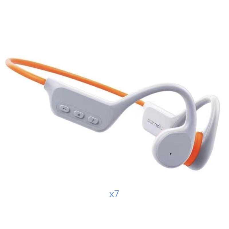X7 Pro Waterproof Bone Conduction Bluetooth Headphones with 32G Memory and 8-Level Swim & Run Mode