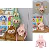 Charming Plush Cartoon Character Coin Purse Colorful Crossbody Bag For Kids