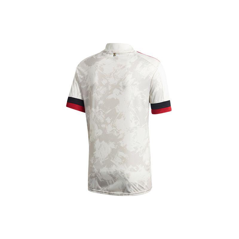 Adidas Belgien Nationalmannschaft Auswärts Fan Edition Sport Kurzarm T-Shirt Herren Tops Weiß EJ8548
