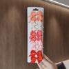 10Pcs/Set Colorful Grosgrain Ribbon Bow Hair Clip Girls Lovely Cheer Bowknot Hairpin Barrettes Headwear Baby Hair Accessories