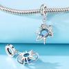 Copper Crystal Stars Charms Beads Pentagram Pendant For Jewelry Making Handmade Bracelet Necklaces Diy Accessories