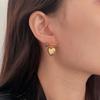 Elegant Bowknot Dangle Earrings Stylish Heart Drop Earrings Ear Jewelry CCB Material Party Ear Accessories for Party