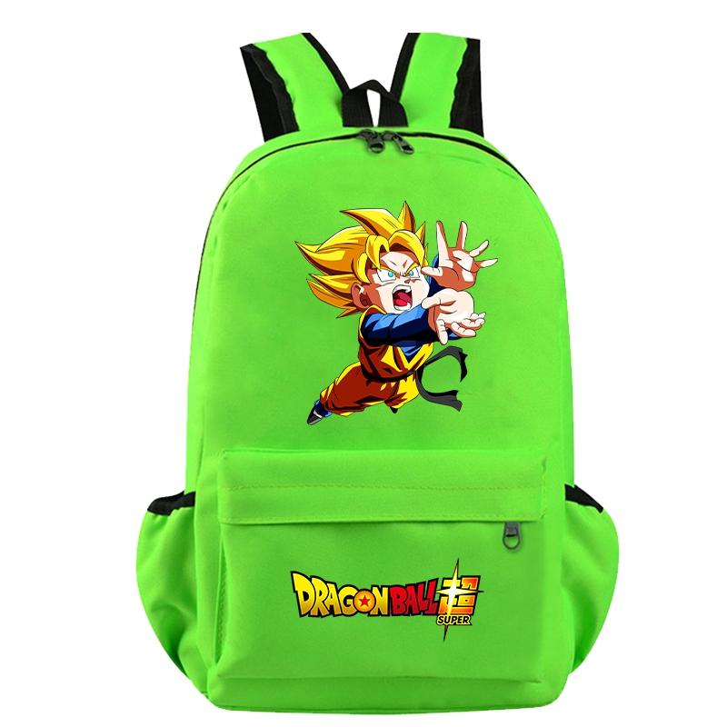 Anime Dragon Ball Printed Boy Girl Schoolbag Student Boy Girl Schoolbag Document Bag Children Teenager Breathable Bagpack Waterproof School Bag