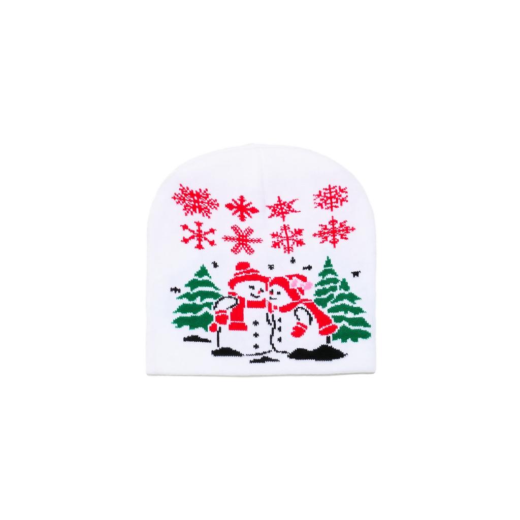 Unisex Christmas Knitted Hat for Men Women Fall Winter Holiday Party