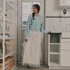 Deondeulob Dd_Bow Mesh Skirt_2Color