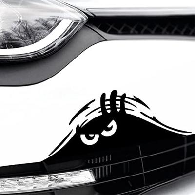 Etiqueta engomada del coche Diseño divertido y escalofriante