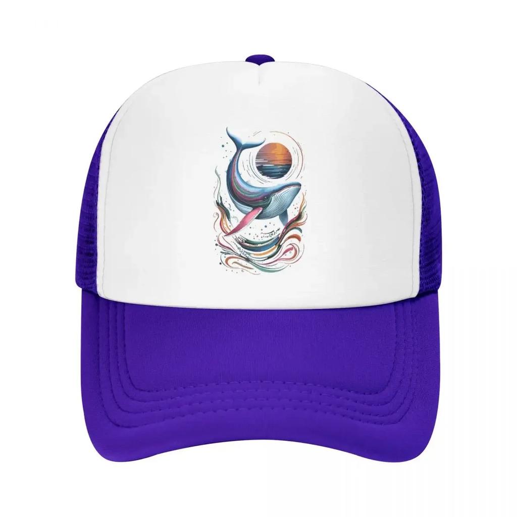 Killer Whale Very Long,body Paint In Layers Upon Layers Of Different Cap Mesh Baseball Caps Adjustable Hat Hip Hop Baseball Hats