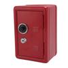 Mini Safe Box Red Dictionary Shape Money Bank Metal Piggy Bank with Lock Key Password for  Jewe