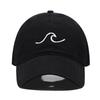 Men'S Baseball Cap Women'S Washed Cotton Waves Embroidery Embroidery Dad Hat Sport Golf Caps For Man Sun Hats Dropshipping