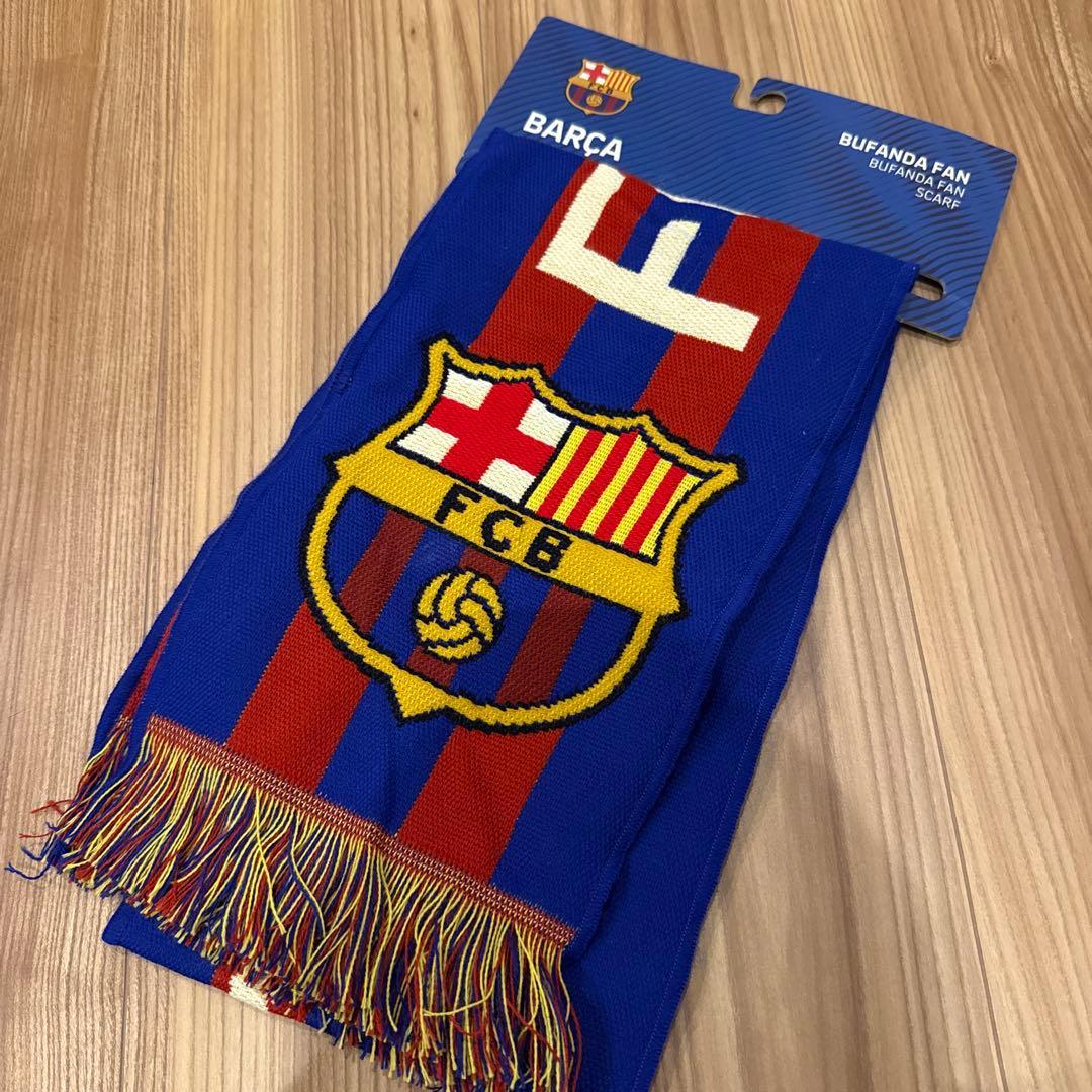 Used FC Barcelona Cheering Scarf BUFANDA 18/19