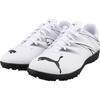 Puma Attacanto Lace-Up TF (Rubber Studs) Soccer Shoes Men Soccer Shoes White 107478-05
