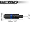 Motoforti M8 Motorcycle Frame Slider Anti-Fall Stick Exhaust Anti-Crash Fall Prevention Device for Honda