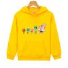 Le Monde Merveilleusement Étrange de Gumball Sweats à Capuche Anime Sweatshirts Décontractés en Polaire Pulls Kawaii pour Enfants Vêtements Mignons avec Poche