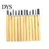 Chisel 12Pcs Carving Sharp Blade Multi-purpose Manganese Steel High Hardness Wood Set for Engraving Tool