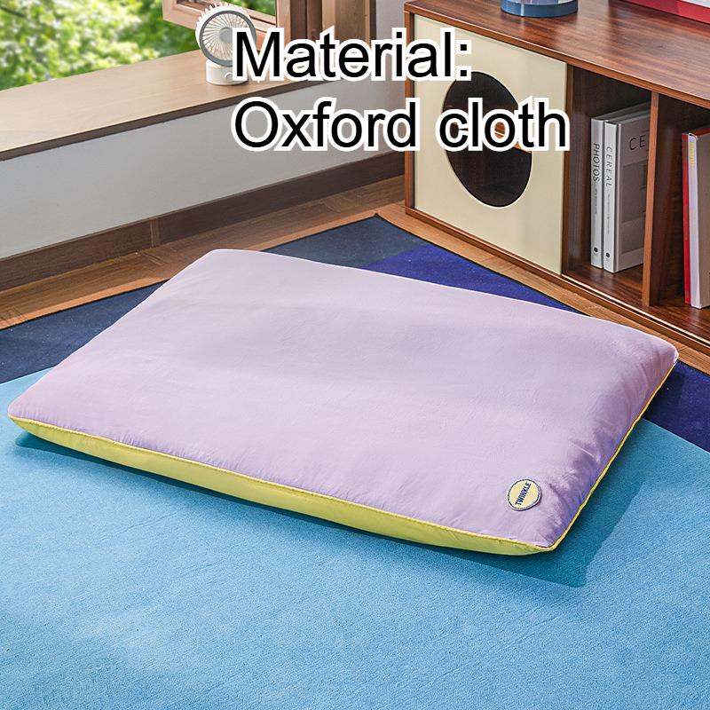 

Waterproof Pet Dog Bed with Zipper Cold Summer Cats Sofa Mat Removable Washable Pet Nest S/M/L/XL/XXL Size Pad for Home Camping S-50x38cm фіолетовий