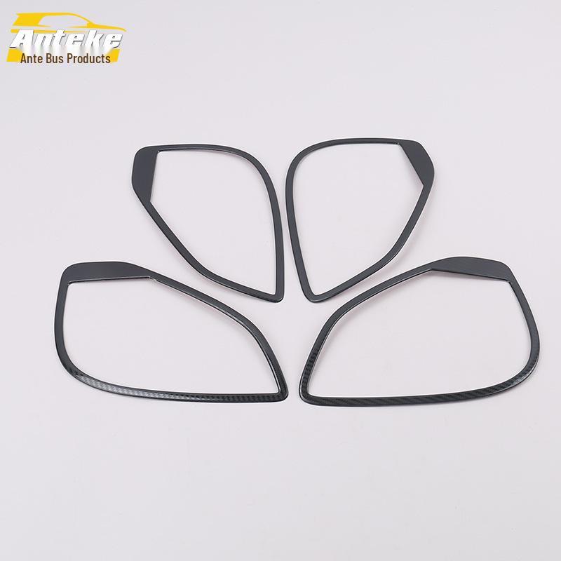 Yige Inel Luminos pentru Audio Auto și Husă Protectoare pentru Difuzorul de Ușă - Autocolant din Oțel Inoxidabil Accesoriu