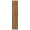 Room Divider Bookshelf 4 Tier Artisan Oak Design 143.5 X 29 X 143.5 Cm