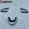 Car Steering Wheel Panel Cover Trim For Toyota Yaris Cross Hybrid Matte Interior Mouldings Accessories