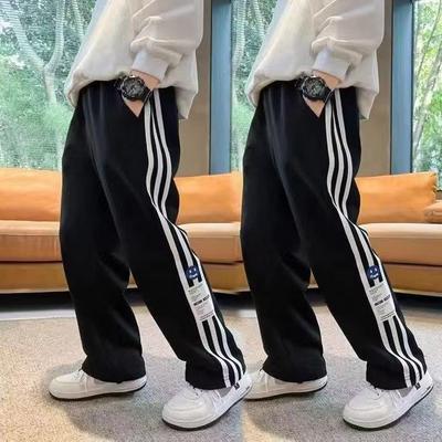 Boys' Versatile Straight-Leg Sweatpants: 2024 Spring & Autumn Collection
