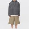 Gray Denim Hooded Blouson C9uam26381gyd