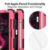 Shockproof Silicone Case With Kickstand IPad Air 4 10.9 Inch 2020 Full Coverage Dual-Tone Design Sleep/Wake Support