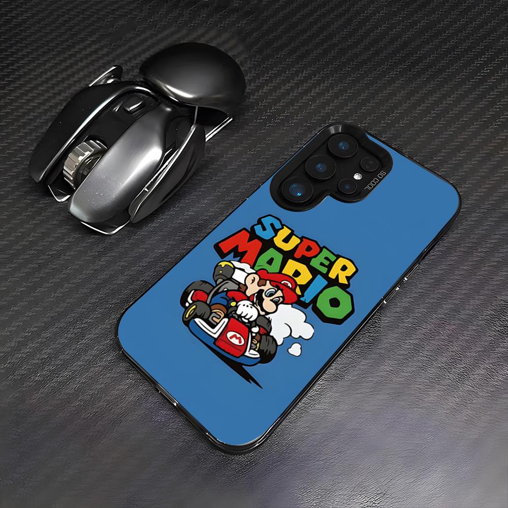 Game Super Mario Phone Case For Samsung A25 A16 A33 5G A54 A36 A35 A56 A52 A14 Shockproof Colorful Cover